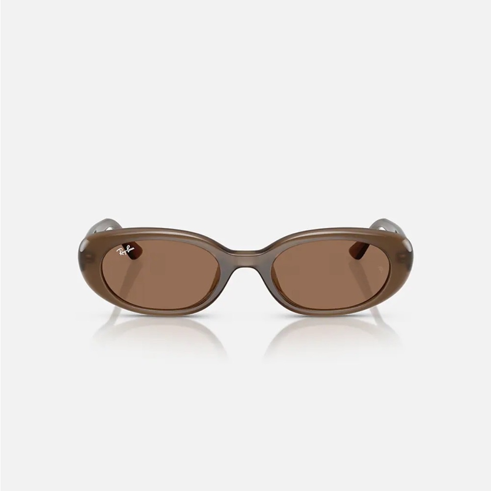 Ray-Ban Women's Dark Brown Oval Sunglasses - Picture 2 of 8